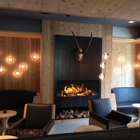 Каминная топка M-design Luna 1300 Н Diamond (Луна 1300 Н Даймонд) фото 5