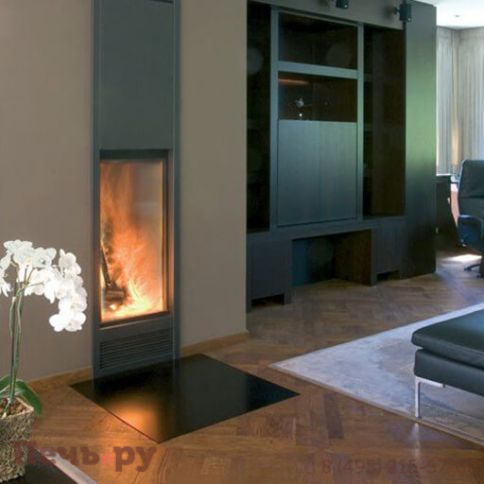 Каминная топка M-design Luna 550 V Gold+(Луна 550 V Голд+) фото 3