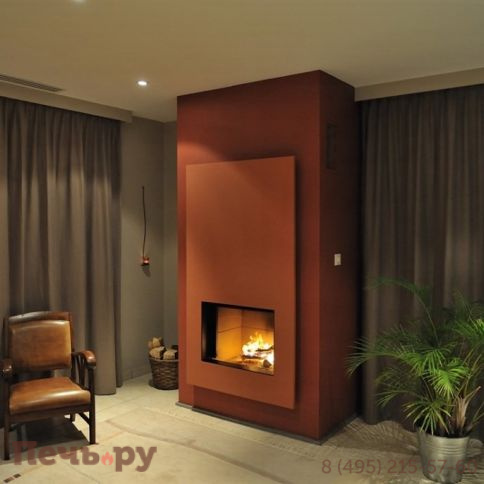 Каминная топка M-design Luna 700 H Gold+ фото 3