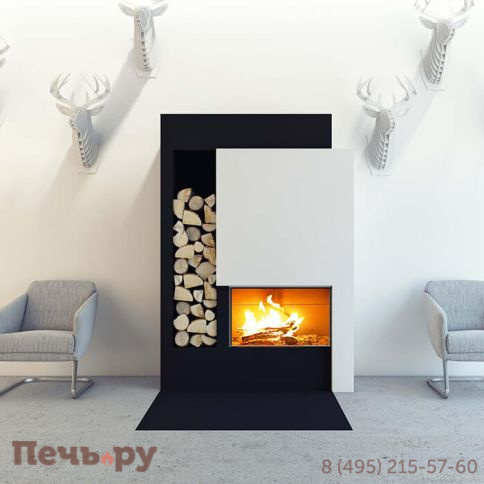 Каминная топка M-design Luna 700 Н Diamond (Луна 700 H Даймонд) фото 6