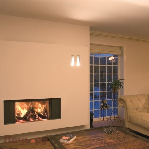 Каминная топка M-design Luna 850 H Gold+ фото 3