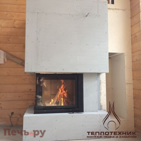 Каминная топка MCZ Forma 75 угловое стекло фото 6