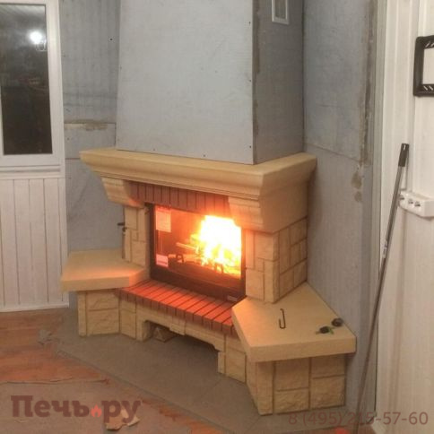 Каминная топка Мета Оптима 701 Ш фото 5