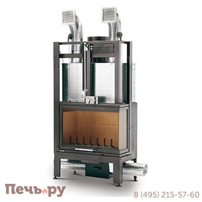 Каминная топка Palazzetti Ecomonoblocco 78 V08-S DX Low фото