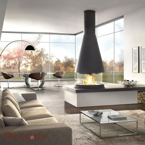 Каминная топка Piazzetta M360 конический кожух фото 3