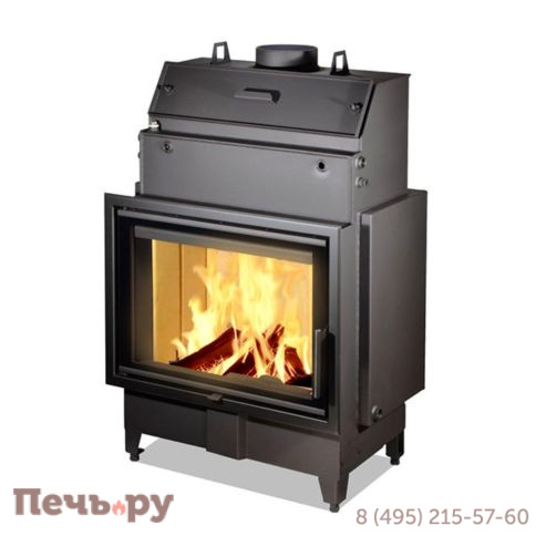 Каминная топка Romotop Heat W 2G 70.50.01 с теплообменником фото