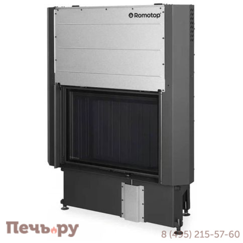 Каминная топка Romotop Impression 2G L 80.60.01 черный шамот фото 3