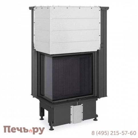 Каминная топка Romotop Impression R/L 2G L 58.60.34.21 черный шамот фото 3