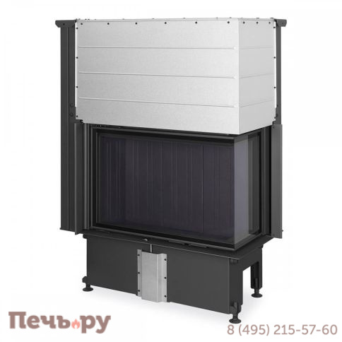 Каминная топка Romotop Impression R/L 2G L 71.60.34.21 черный шамот фото 3