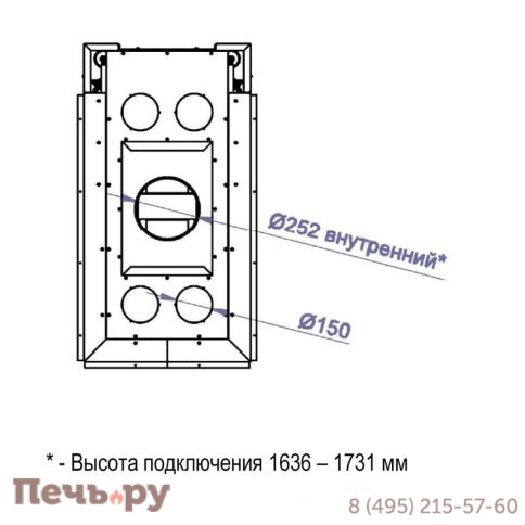 Каминная топка Stav 3VLF 1000 фото 8