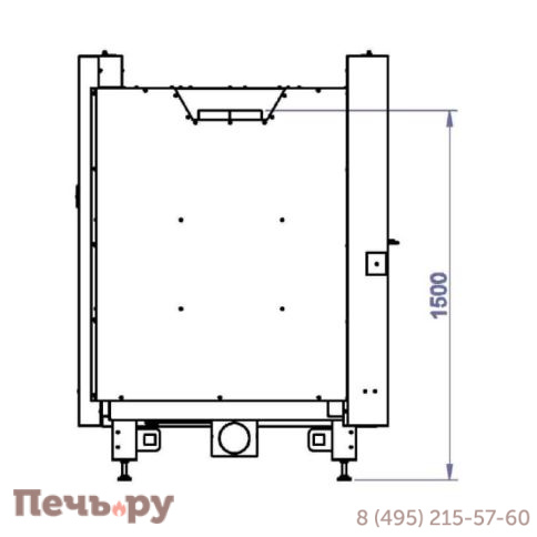 Каминная топка Stav CFL 1000 (левый) фото 6
