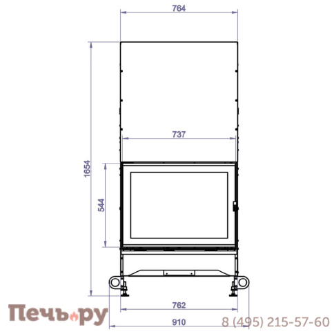 Каминная топка Stav Univers фото 7