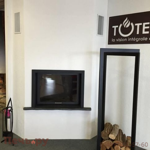 Каминная топка Totem Frontal TECHNIKA 800 с опцией шиберной заслонки фото 3