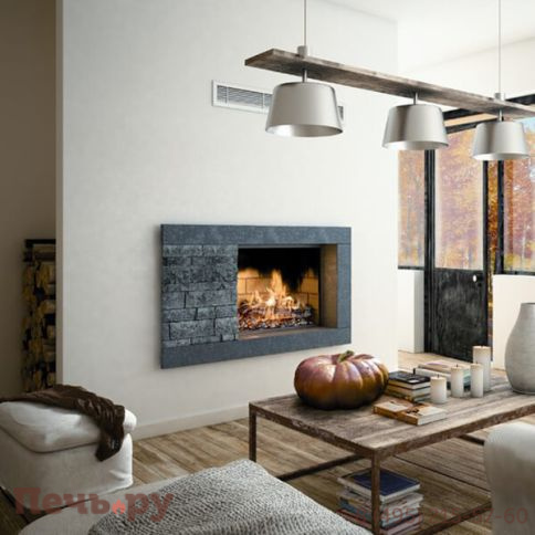 Каминная топка Totem Frontal TECHNIKA 800 с опцией шиберной заслонки фото 5