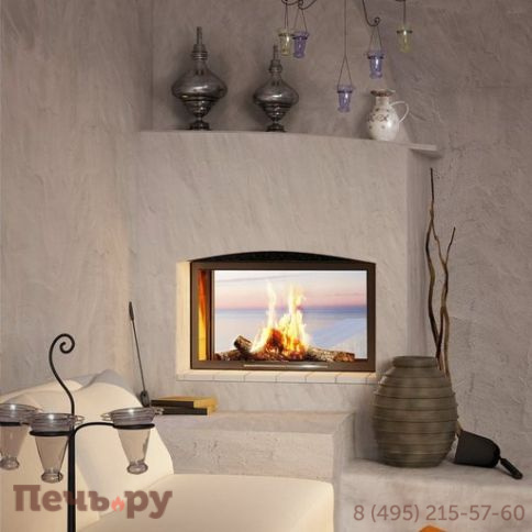 Каминная топка Totem Recto Frontal 1000 Verso Battant фото 4