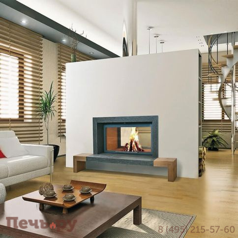 Каминная топка Totem Recto - Verso Frontal 900 фото 3