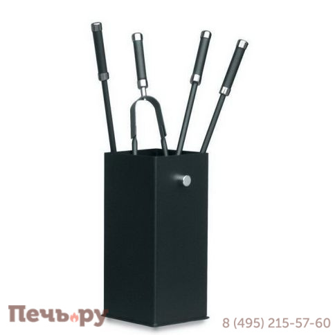 Каминный набор Comex 50.516C Nero 4 Acc. H.60 фото