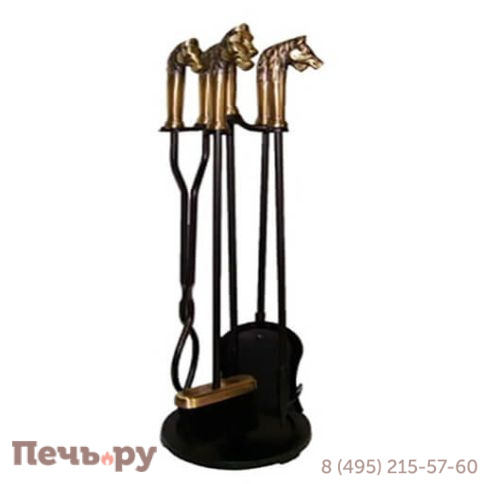 Каминный набор Royal Flame T51040AК (лошади) фото