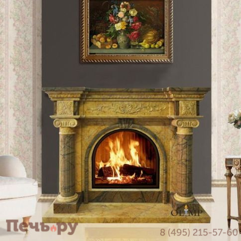 Каминный портал Эдельвейс фото