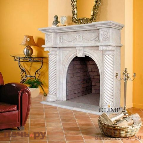 Каминный портал Екатерина 1 фото