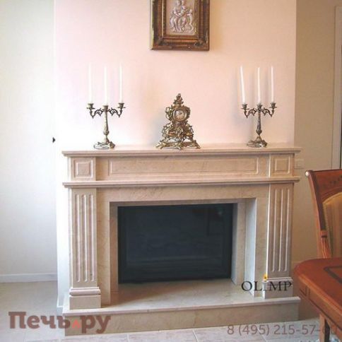 Каминный портал Кандада 2 Крема Марфил фото