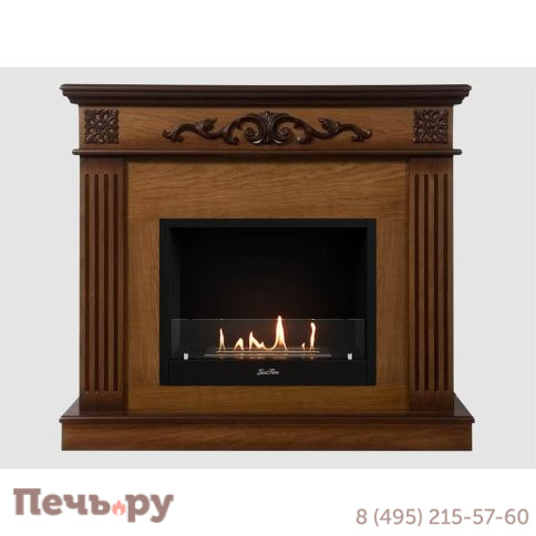 Каминный портал Lux Fire МДФ Ноче 1000 с биокамином Фаер Бокс 1-25.5 фото