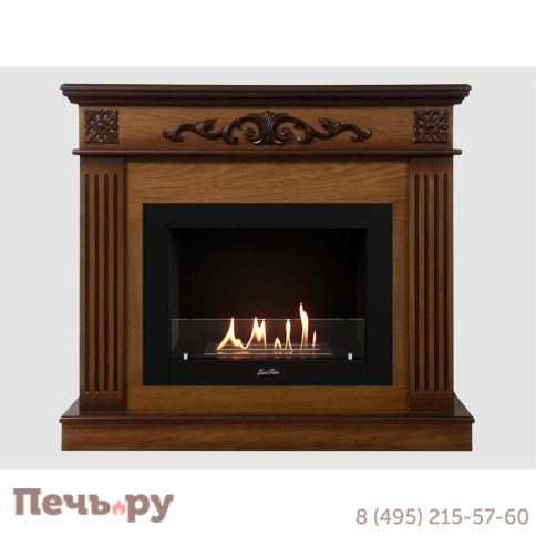 Каминный портал Lux Fire МДФ Ноче 1000 с биокамином Фаер Бокс 2-25.5 фото