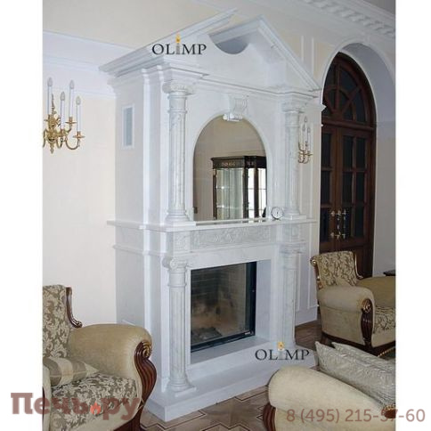 Каминный портал Олимпия фото