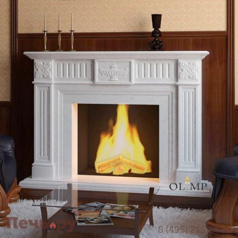 Каминный портал Париж 2 Крема Нова фото