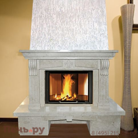Каминный портал Promet Астория (Crema Nova полированный) фото