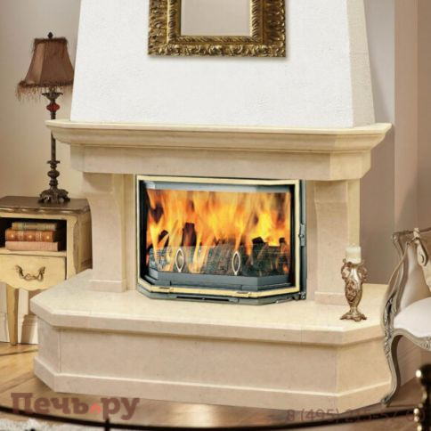 Каминный портал Promet Сильвия 1 (Crema Marfil) фото