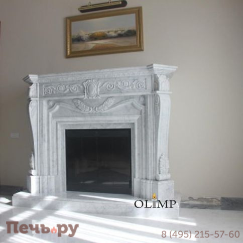 Каминный портал Цезарь 3 фото
