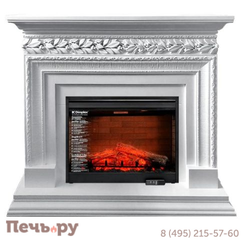 Каминокомплект Dimplex Valletta - Белый с очагом Symphony DF3020-EU фото