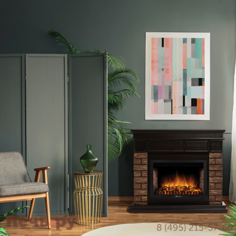 Каминокомплект Electrolux Firelight Bricks Wood 30 с EFP/P-3020LS фото 2