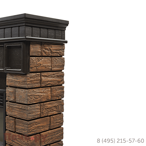 Каминокомплект Electrolux Firelight Bricks Wood c Sphere Plus EFP/P-3320RLS фото 2