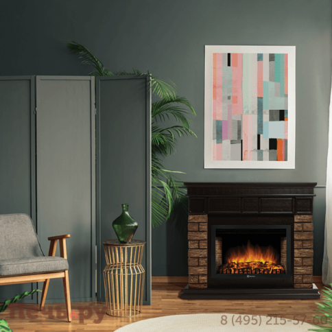 Каминокомплект  Electrolux Firelight  Bricks Wood с очагом EFP/P-3020LS фото 2