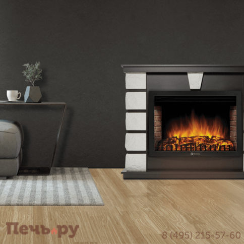 Каминокомплект  Electrolux Firelight  Excalibur с очагом EFP/P-3020LS фото 2
