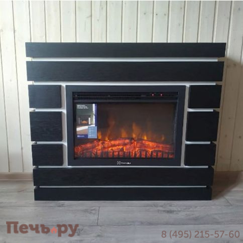 Каминокомплект  Electrolux Firelight Moderno 30 с очагом EFP/P-3020LS фото 7