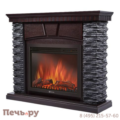 Каминокомплект  Electrolux Firelight Porto 30 с очагом EFP/P-3020LS фото 5