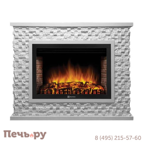 Каминокомплект  Electrolux Firelight Quadro 30 с очагом EFP/P-3020LS фото