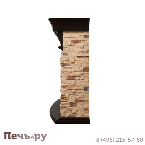 Каминокомплект Electrolux Firelight  Torre камень сланец натуральный с  Sphere Plus EFP/P-2720RLS фото 5