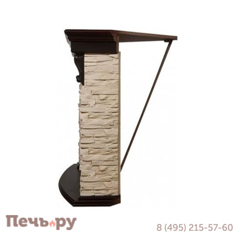 Каминокомплект Electrolux Firelight  Torre U с  Sphere Plus EFP/P-2720RLS (угловой) фото 4