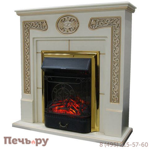 Каминокомплект InterFlame Spenser / Спенсер с очагом Fobos / Majestic фото 2