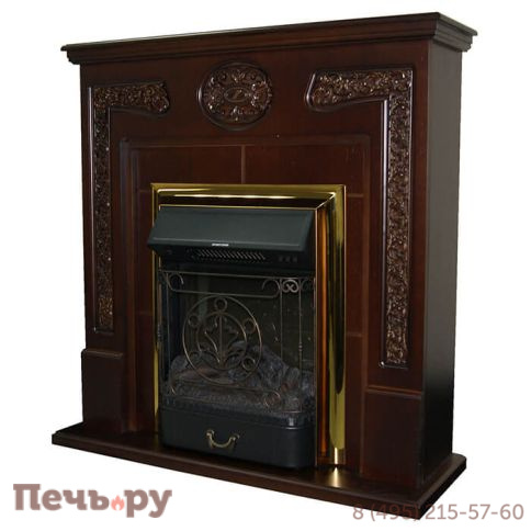 Каминокомплект InterFlame Spenser / Спенсер с очагом Fobos / Majestic фото