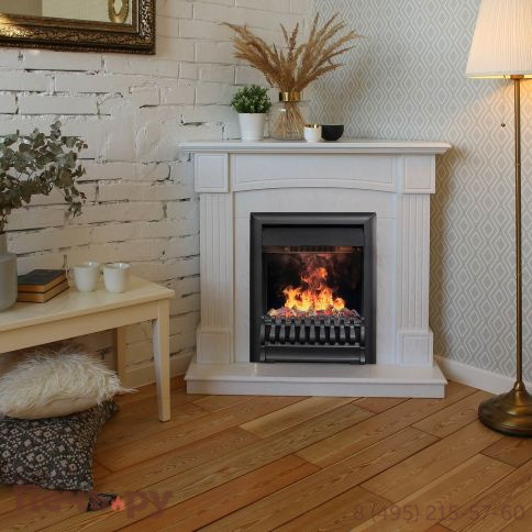 Каминокомплект RealFlame Andrea Corner WT с очагом 3D Oregan фото 4