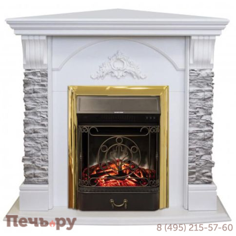 Каминокомплект RealFlame Athena GR Corner с Fobos Lux /Majestic Lux фото 2