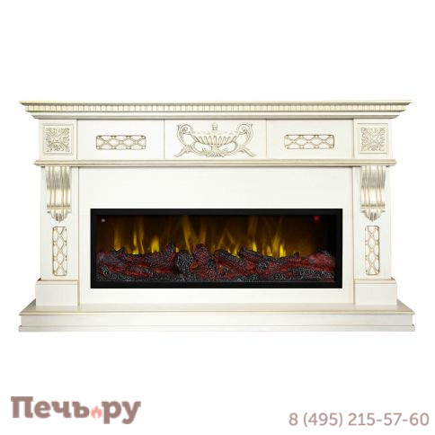 Каминокомплект RealFlame Corsica 42 с очагом Beverly 1000 фото 2