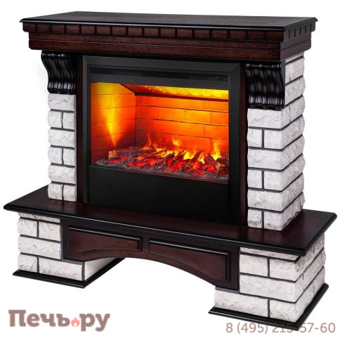 Каминокомплект RealFlame Country Rock c 3D Helios 26 фото 2