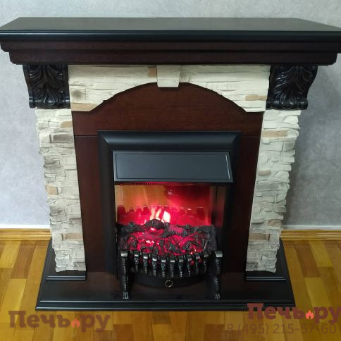 Каминокомплект RealFlame Dublin Rock с Fobos Lux/Majestic Lux фото 4