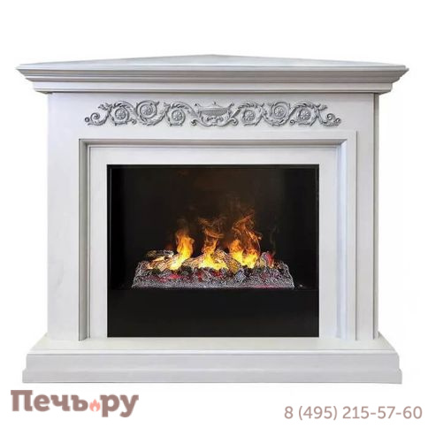 Каминокомплект RealFlame Leticia Corner с 3D Cassette 630 (+ Black вставка) фото